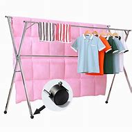 Image result for Stainless Steel Clothes Hanger Rack