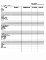 Image result for Office Inventory List Template