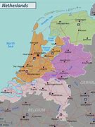 Image result for Geographic Map of the Netherlands