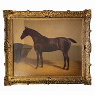 Image result for Painting of Horse in Stall