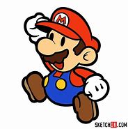 Image result for Mario Drawing Template