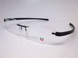 Image result for Tag Heuer Rimless Eyeglasses