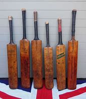Image result for Vintage Cricket Bat with Ball