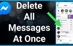 Image result for How to Delete Messages On iPhone Facebook Messenger