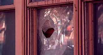 Image result for Broken Glass Window