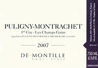 Image result for Deux Montille Puligny Montrachet Champs Gain