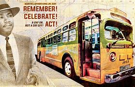 Image result for Martin Luther King Jr during the Montgomery Bus Boycott