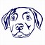 Image result for Black and White Dog Stencil