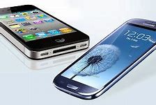 Image result for Samsung vs iPhone 5