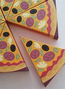 Image result for Pizza Slice Box Template