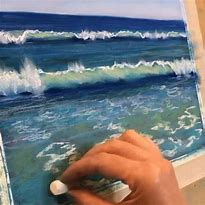 Image result for Oil Pastel Drawings Moon