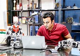 Image result for First Indian Robot Manav Images