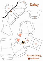 Image result for Papercraft Printable Cat