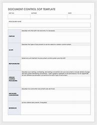 Image result for ISO Procedure Template Word
