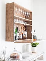 Image result for Wall Mounted Bar Design