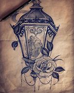 Image result for Lantern Tattoo Sketches