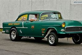 Image result for Green 55 Chevy Off-Road Racer