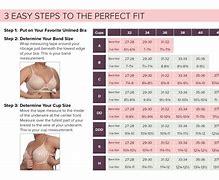 Image result for Bra Size Calculator Chart