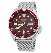 Image result for Seiko 5 Red