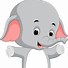 Image result for Cute Elephant Cartoon Vector