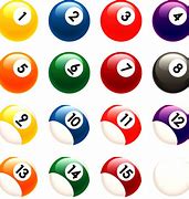 Image result for Billiard Balls PNG