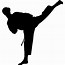 Image result for Karate Kick Clip Art