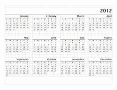 Image result for Edit 2012 Mini Calendar Printable