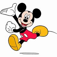 Image result for Mickey Mouse White Background