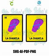 Image result for La Chancla Loteria SVG