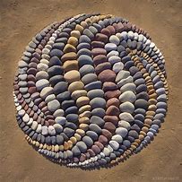 Image result for Coloured Pebbles Art
