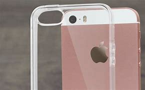 Image result for Clear Beveled iPhone SE Case