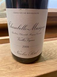Image result for Nicolas Potel Chambolle Musigny Charmes