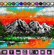 Image result for Drawing of Bob Ross