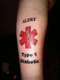 Image result for Diabetic Tattoos Wrist
