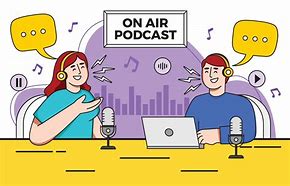 Image result for Cartoon Podcast Room