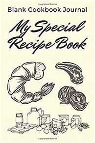 Image result for Recipe Book Black and White