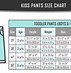 Image result for Weight to Pant Size Chart