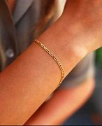 Image result for Solid Gold Figaro Chain