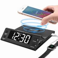 Image result for Digital Alarm Clock with Wireless Charger