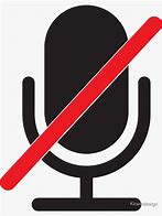 Image result for Muted Microphone