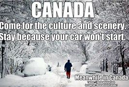 Image result for Canada Snow Meme Where Is the Road Driving