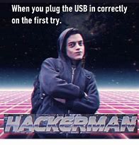 Image result for USB Plug in Meme