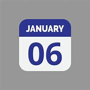 Image result for January 6 Calendar