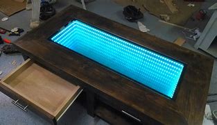 Image result for Infinity Mirror Table Plans