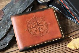 Image result for Engraved Leather Wallet