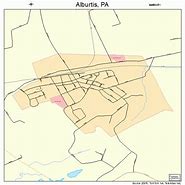Image result for Map of Alburtis PA