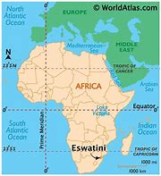 Image result for Swaziland On Africa Map