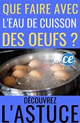 Image result for Oeufs a La Coque Cuisson