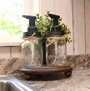 Image result for Kitchen Soap Dispenser Set