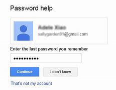 Image result for I Don't Know My Gmail Password
